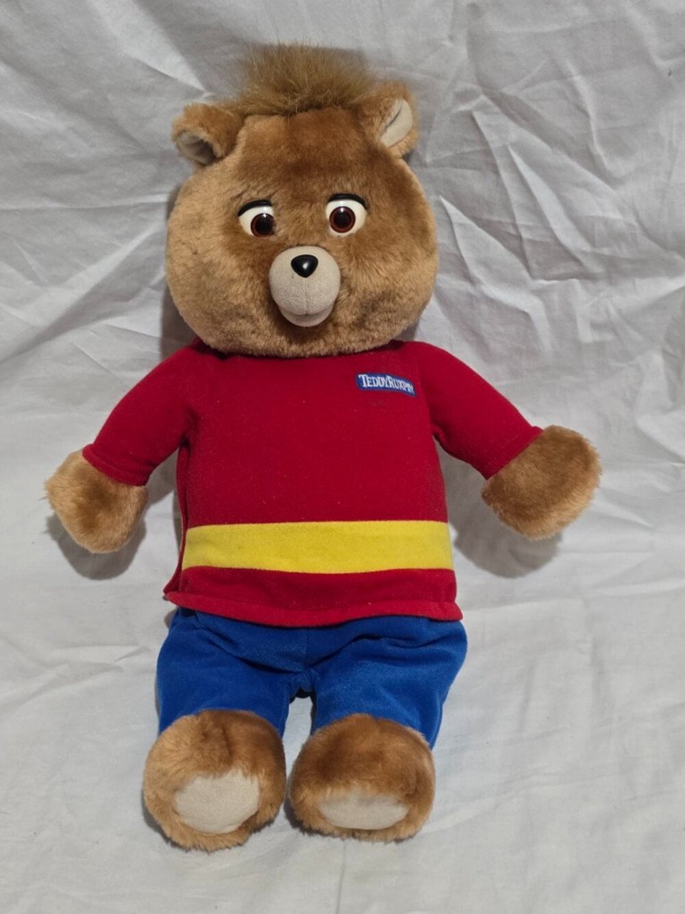 1998 Teddy Ruxpin Cassette Player Story Telling Stuffed